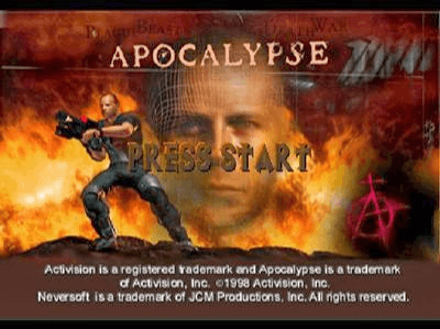Apocalypse - PS - Sony PlayStation - Titles