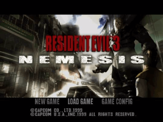 Resident Evil 3: Nemesis - PS - Sony PlayStation - Titles