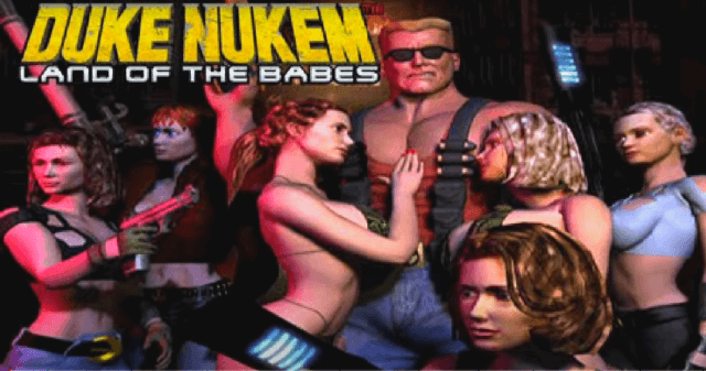 Duke Nukem: Land of the Babes - PS - Sony PlayStation - Titles