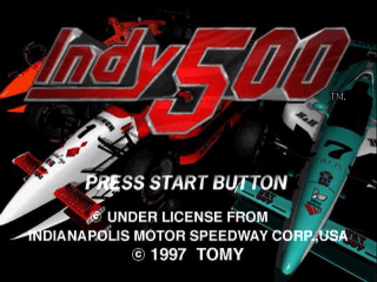 Indy 500 - PS - Sony PlayStation - Titles