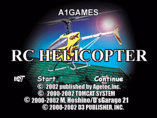 RC Helicopter - PS - Sony PlayStation - Titles