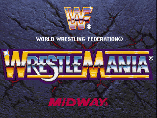 WWF WrestleMania: The Arcade Game - PS - Sony PlayStation - Titles