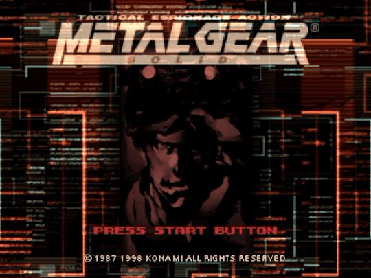 Metal Gear Solid - PS - Sony PlayStation - Titles