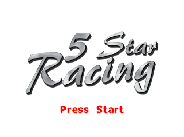 5 Star Racing - PS - Sony PlayStation - Titles
