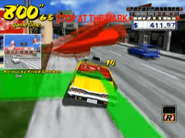 Crazy Taxi - PS2 - Sony PlayStation 2 - Ingames