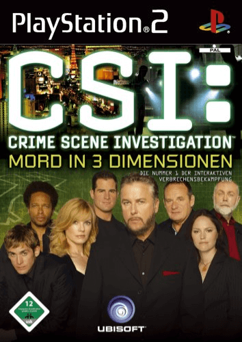 CSI: Crime Scene Investigation: Mord in 3 Dimensionen - PS2 - Sony PlayStation 2