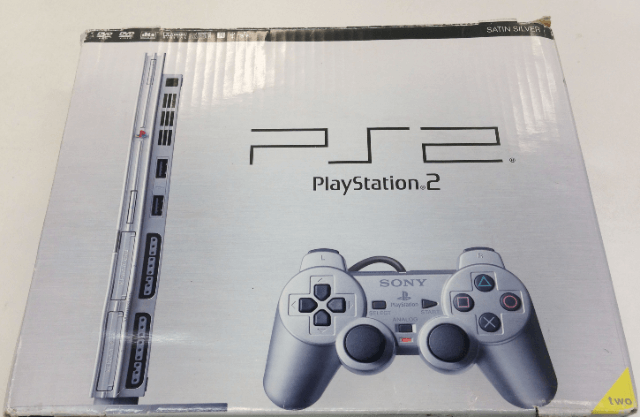 Sony Playstation 2 Slim - PS2 - Sony PlayStation 2 - Packshots