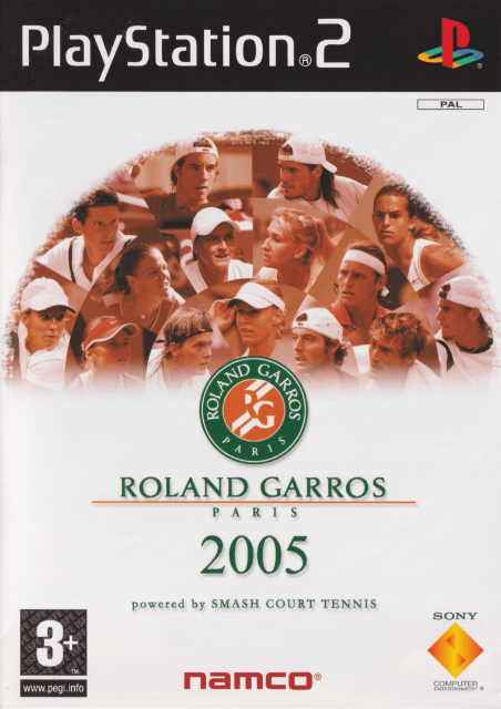Roland Garros 2005: Powered by Smash Court Tennis - PS2 - Sony PlayStation 2