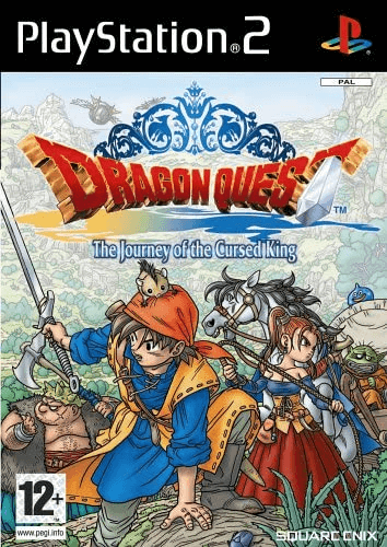 Dragon Quest: The Journey of the Cursed King - PS2 - Sony PlayStation 2