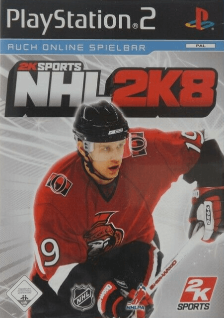 NHL 2K8 - PS2 - Sony PlayStation 2