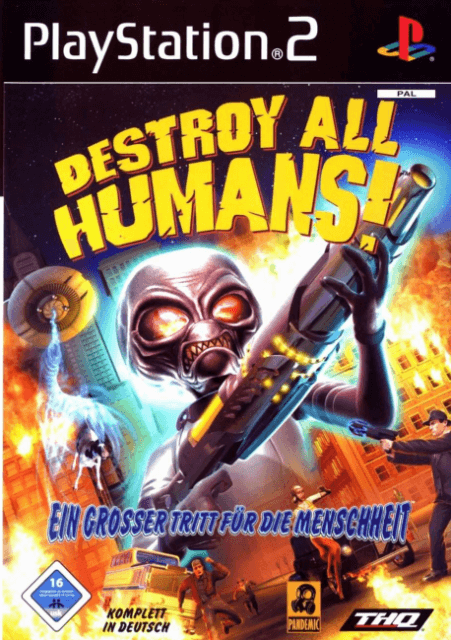 Destroy All Humans! - PS2 - Sony PlayStation 2 - Packshots