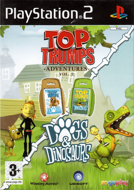 Top Trumps Adventures Vol. 2: Dogs & Dinosaurs - PS2 - Sony PlayStation 2