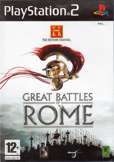 The History Channel: Great Battles of Rome - PS2 - Sony PlayStation 2