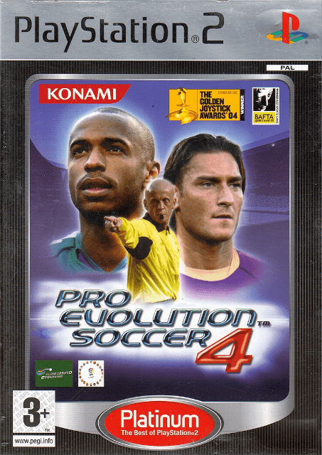 Pro Evolution Soccer 4 - PS2 - Sony PlayStation 2