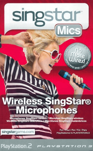 Wireless SingStar Microphones - PS2 - Sony PlayStation 2