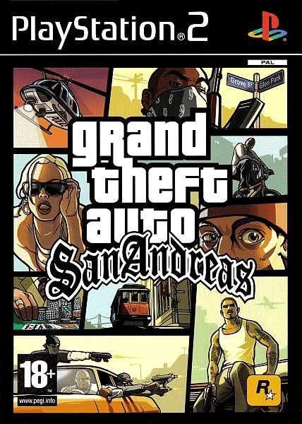 Grand Theft Auto: San Andreas - PS2 - Sony PlayStation 2
