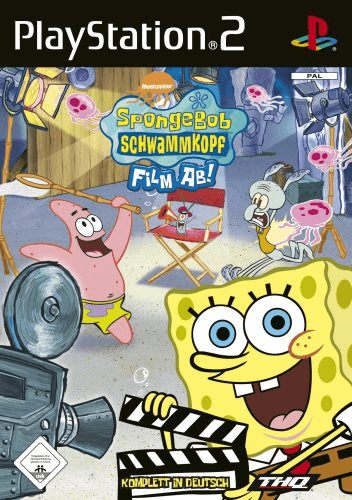 SpongeBob Schwammkopf: Film Ab! - PS2 - Sony PlayStation 2
