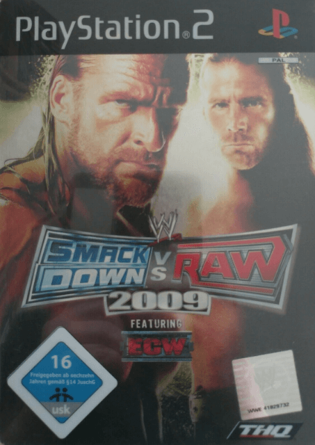 WWE SmackDown vs. Raw 2009 - PS2 - Sony PlayStation 2