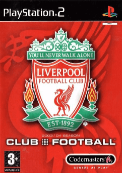 Club Football: Liverpool FC - PS2 - Sony PlayStation 2