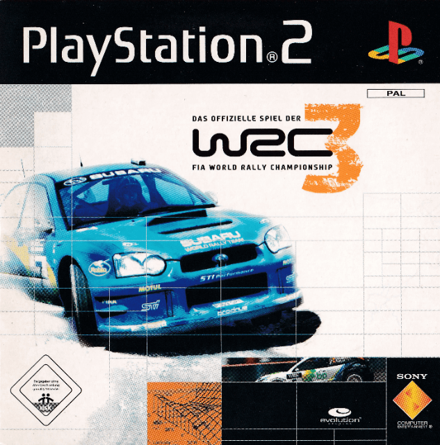 WRC 3 - PS2 - Sony PlayStation 2