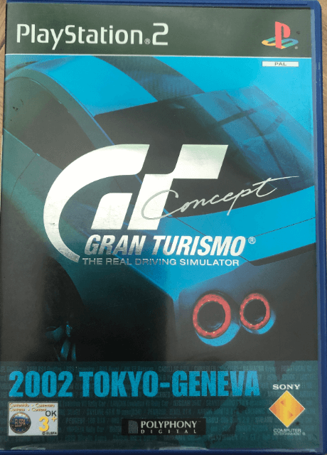 Gran Turismo Concept 2002 Tokyo-Geneva - PS2 - Sony PlayStation 2 - Packshots