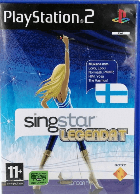 Singstar Legendat - PS2 - Sony PlayStation 2