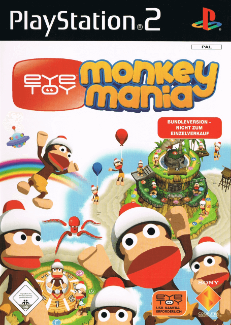 EyeToy: Monkey Mania - PS2 - Sony PlayStation 2 - Packshots
