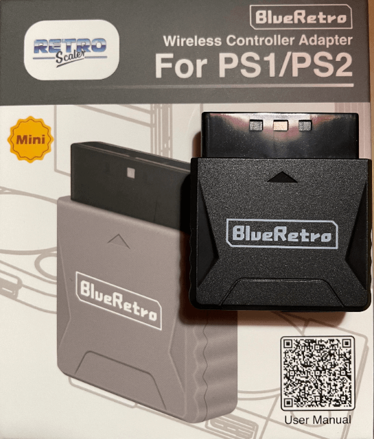 RetroScaler BlueRetro Wireless Controller Adapter - PS2 - Sony PlayStation 2