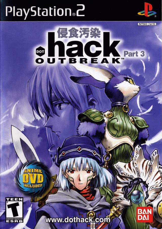 .hack//Outbreak Part 3 - PS2 - Sony PlayStation 2