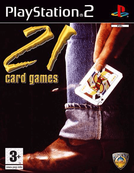 21 Card Games - PS2 - Sony PlayStation 2