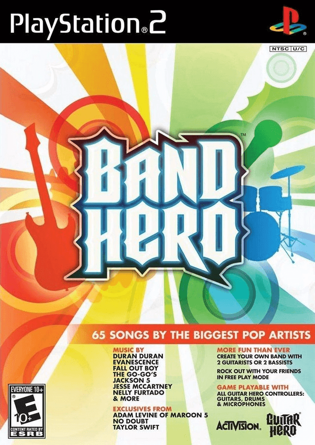 Band Hero - PS2 - Sony PlayStation 2 - Packshots