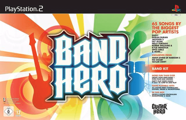 Band Hero - PS2 - Sony PlayStation 2 - Packshots