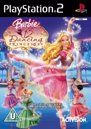 Barbie in The 12 Dancing Princesses - PS2 - Sony PlayStation 2
