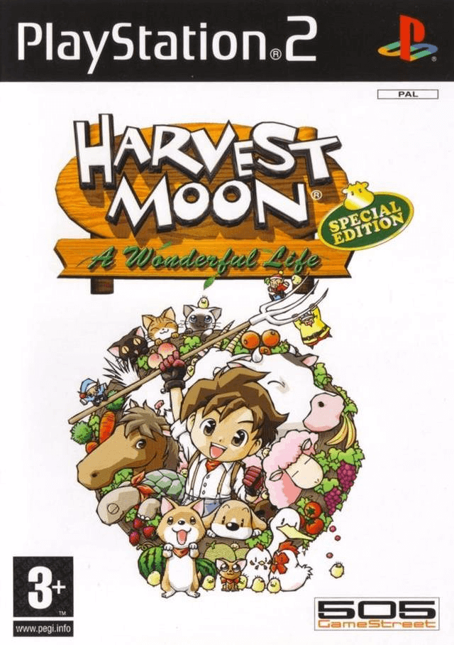 Harvest Moon: A Wonderful Life Special Edition - PS2 - Sony PlayStation 2