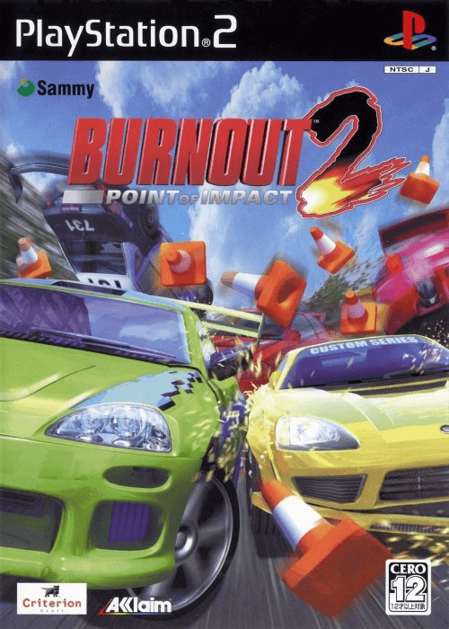 Burnout 2: Point of Impact - PS2 - Sony PlayStation 2