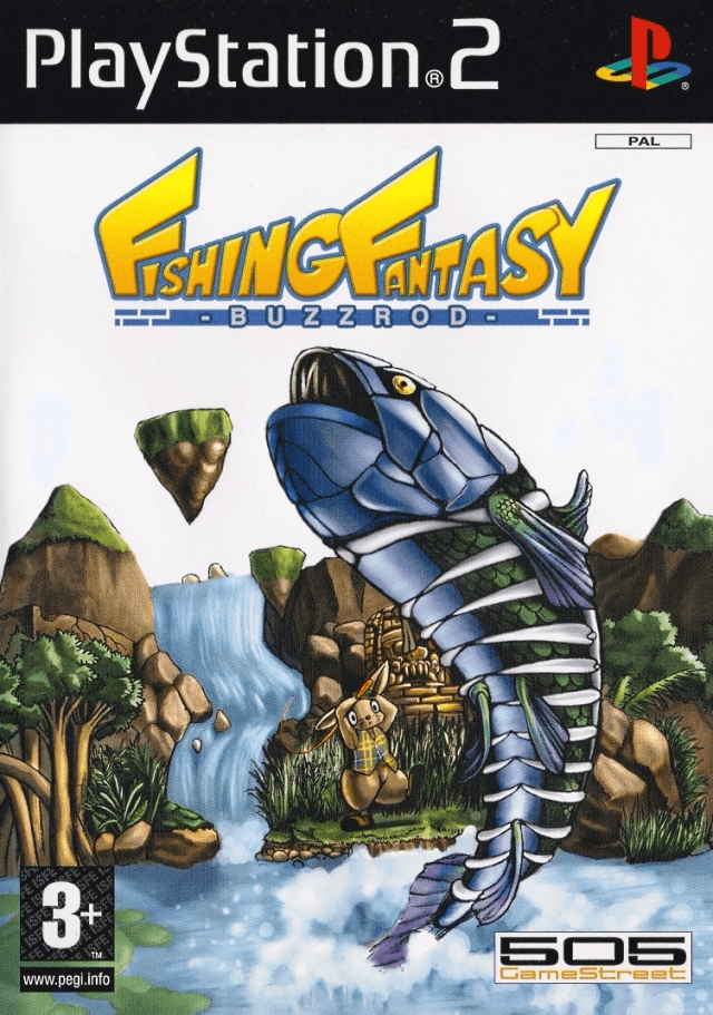 Fishing Fantasy: BuzzRod - PS2 - Sony PlayStation 2