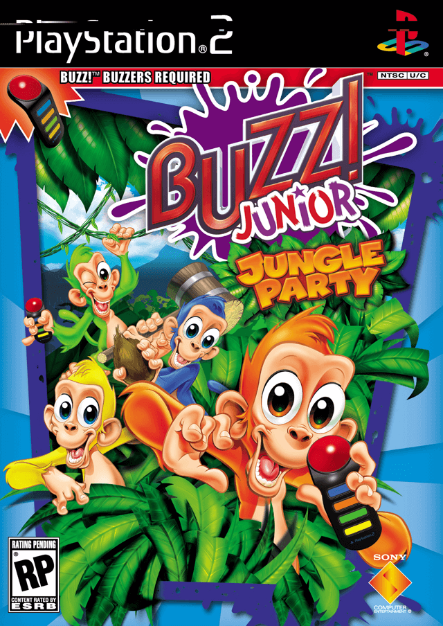 Buzz! Junior: Jungle Party - PS2 - Sony PlayStation 2