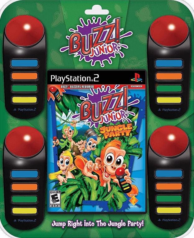 Buzz! Junior: Jungle Party - PS2 - Sony PlayStation 2