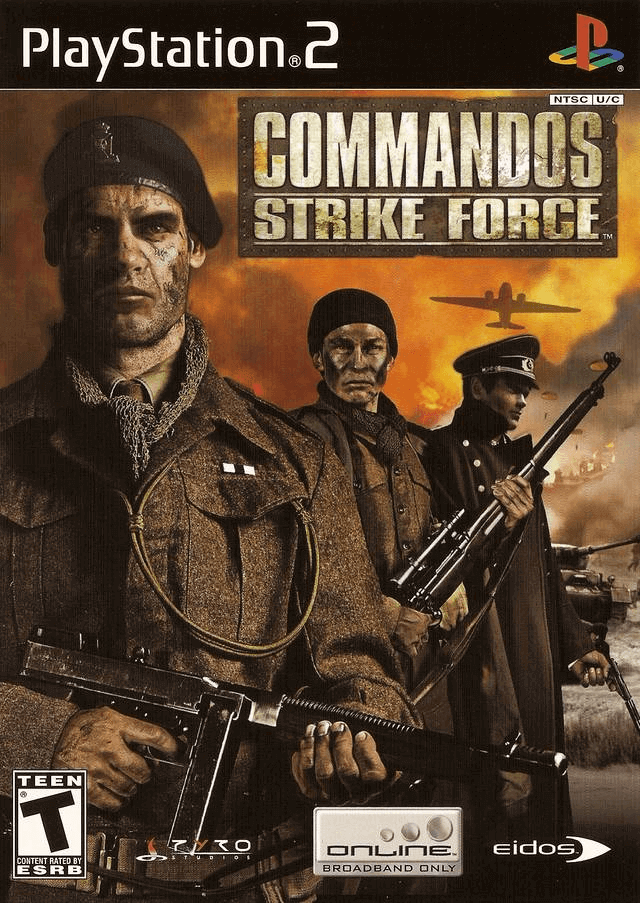 Commandos Strike Force - PS2 - Sony PlayStation 2 - Packshots