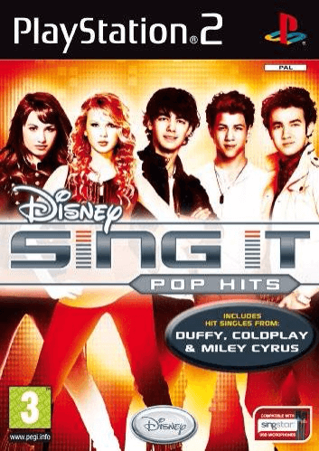 Disney Sing It! Pop Hits - PS2 - Sony PlayStation 2