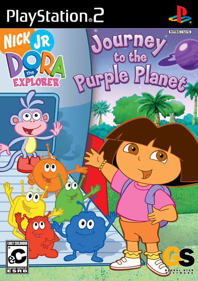 Dora the Explorer: Journey to the Purple Planet - PS2 - Sony PlayStation 2