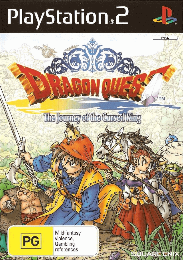 Dragon Quest VIII: Journey of the Cursed King - PS2 - Sony PlayStation 2 - Packshots
