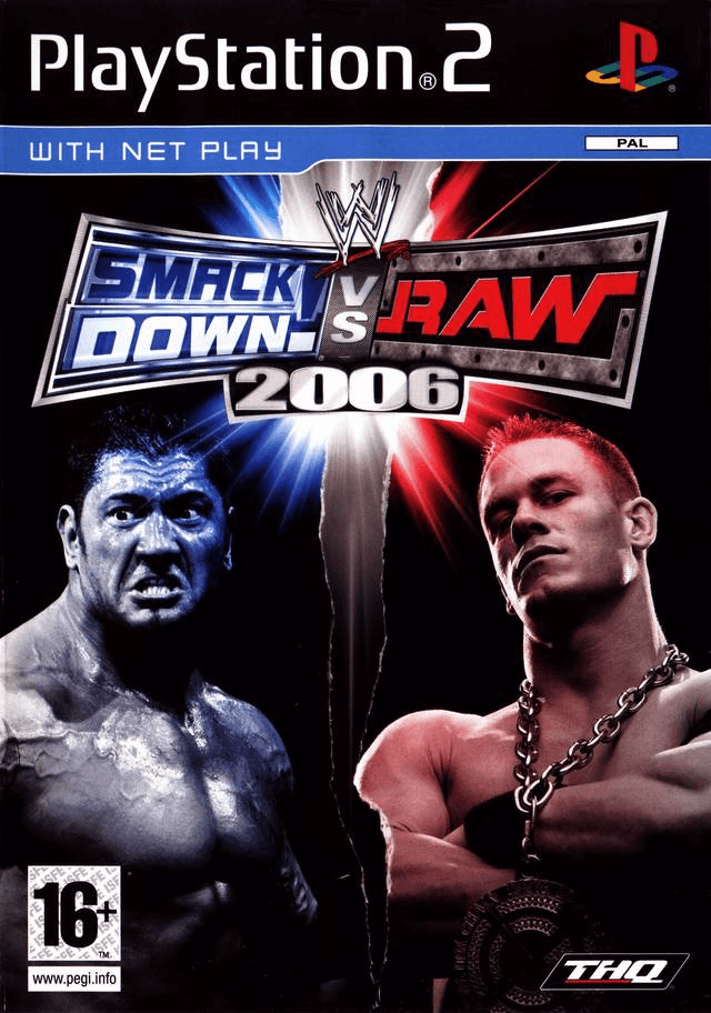 WWE SmackDown! vs. Raw 2006 - PS2 - Sony PlayStation 2