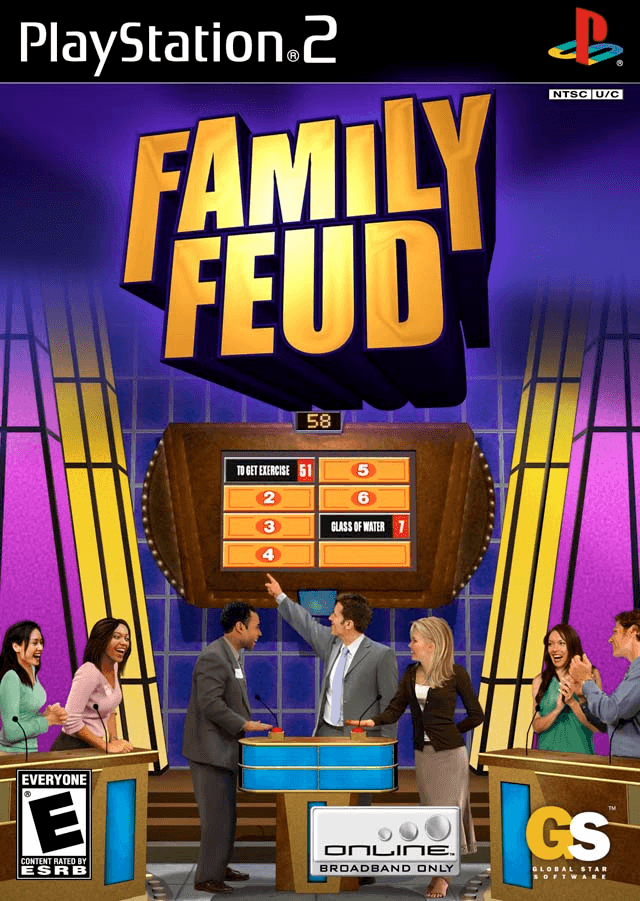 Family Feud - PS2 - Sony PlayStation 2
