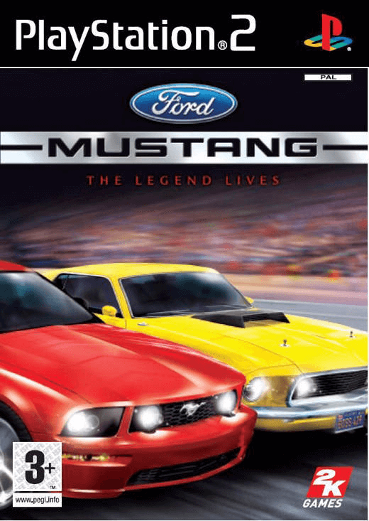 Ford Mustang: The Legend Lives - PS2 - Sony PlayStation 2 - Packshots