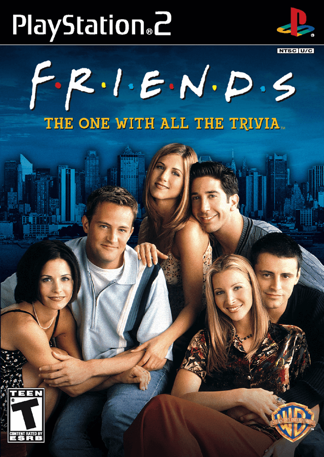 Friends: The One with All the Trivia - PS2 - Sony PlayStation 2