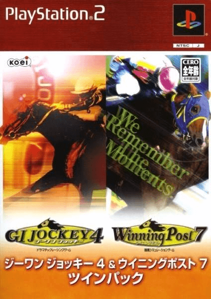 G1 Jockey 4 + Winning Post 7 Twin Pack - PS2 - Sony PlayStation 2