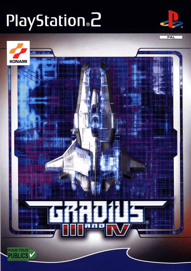 Gradius III and IV - PS2 - Sony PlayStation 2