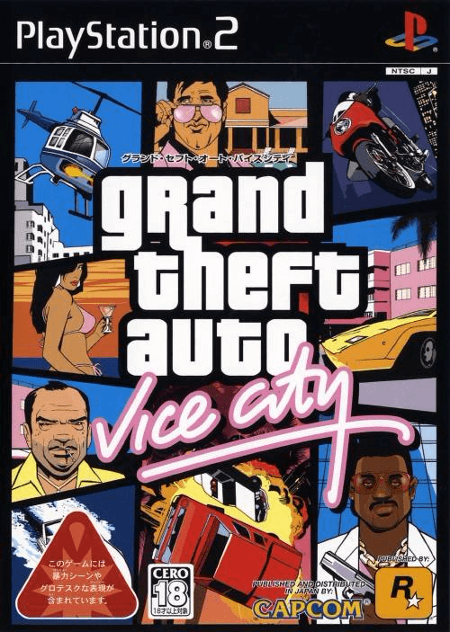 Grand Theft Auto: Vice City - PS2 - Sony PlayStation 2