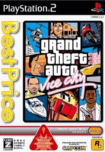 Grand Theft Auto: Vice City - PS2 - Sony PlayStation 2 - Packshots